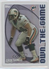 2003 Topps Own the Game Zach Thomas #OTG28 HOF n1u