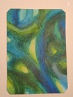 ACEO Original Art Card 2.5 x 3.5 Acrylic  Abstract Painting Series 5/8 — photo 2