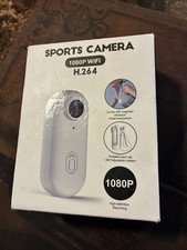 i3 4K Thumb Action Camera Tiny POV Cam Clip Mount Vlogging Helmet Cam 64GB