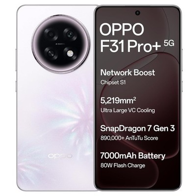OPPO F31 Pro+ 5G (Festival Pink, 256 GB) ( 8 GB RAM) Snapdragon 7000 mAh