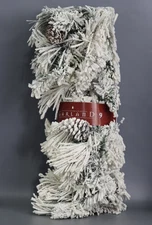 Vickerman 9' x 14" Flocked Atka Artificial Christmas Garland