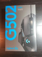 Logitech G502 Hero Gaming Mouse High Performance, Black with Blue Accents