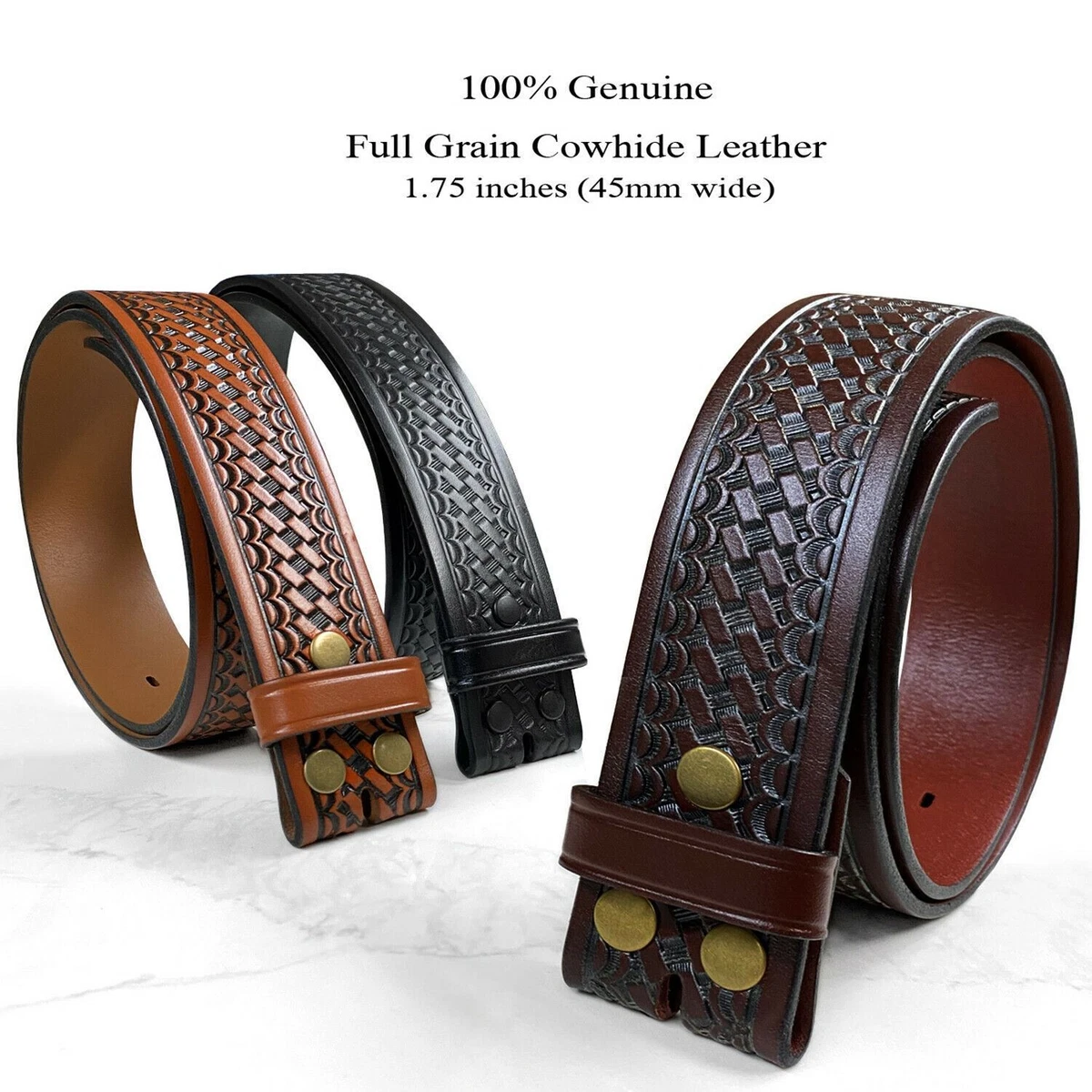 Leather Utility Belt In Men's Belts for sale | eBay
