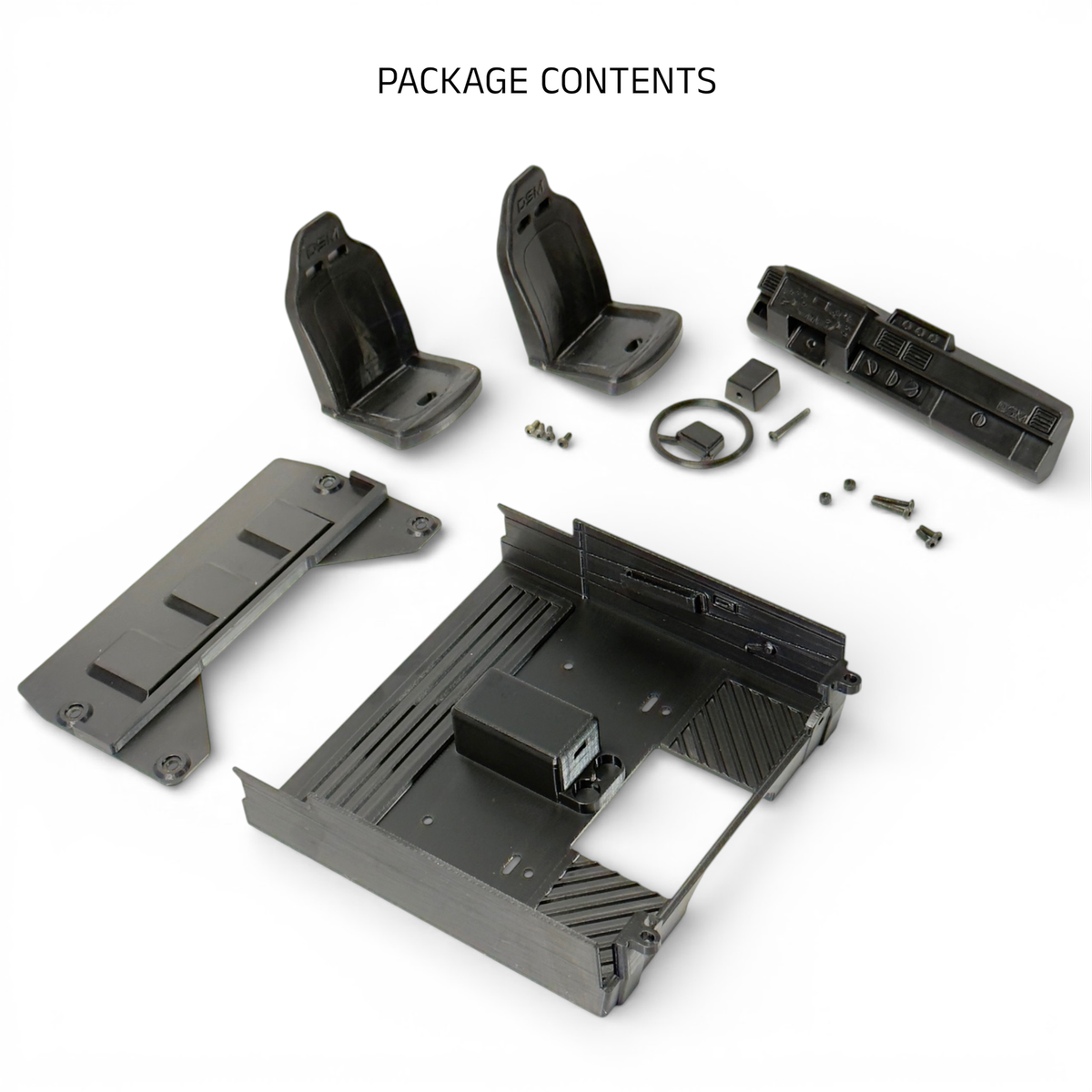 インテリア セット Interior Set - Fits Axial® SCX10 III 1987 Toyota SR5 | eBay