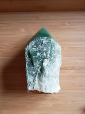 Aventurine Green Tower Crystal Chakra 4 Inch 3 Lbs Polished Tip Made In Brazil