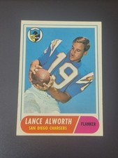 1968 Topps #193 Lance Alworth