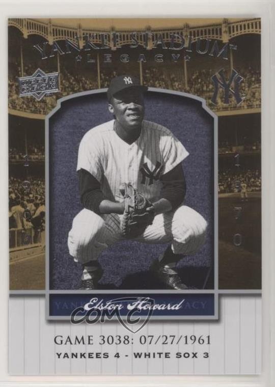 2008 Upper Deck Yankee Stadium Legacy Elston Howard #YSL3038 7v7