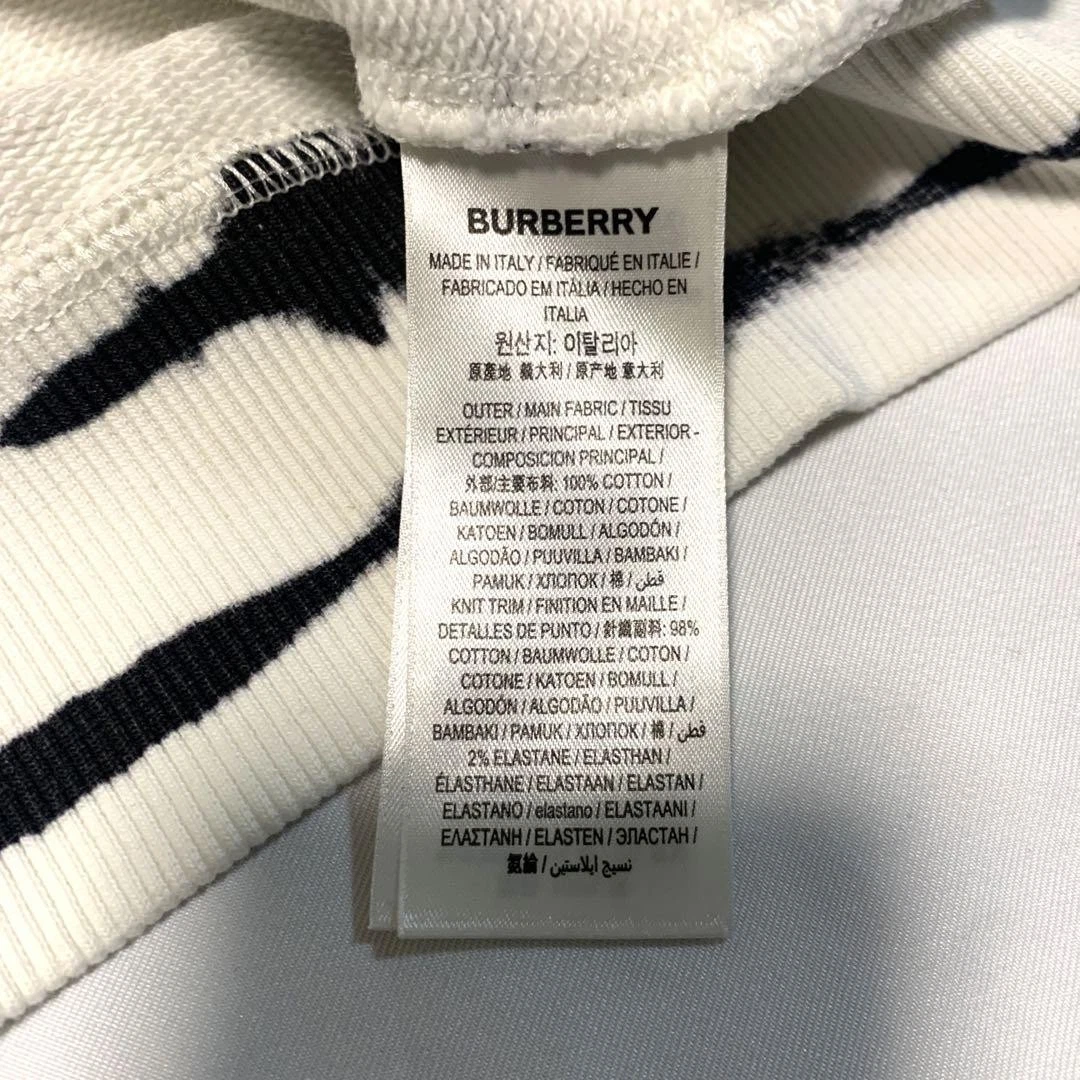 Burberry Felpa con Cappuccio Uomo Moda dal Giappone