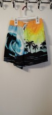 New Boy's Wonder Nation Swim Trunks Kids S 6/7
