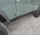Heavy Duty  Aluminium Sills for Land Rover Defender 90 83-16 Skeletal Style