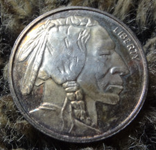 1 Troy Oz .999 Fine Silver Commemorative Buffalo Nickel 100.88 per troy oz