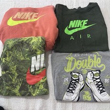 Lot of 4 Nike Sweatshirt T Shirt Hoodie Shorts Youth Boys XL School Sports
