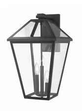 Z-Lite - Talbot - 3 Light Outdoor Wall Mount in Traditional Style - 11 Inches