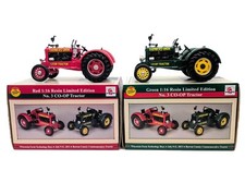 1/16 No. 3 Co-op Red & Green Tractors Pair, Wisconsin Farm Technology Days 2013
