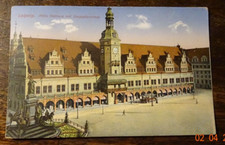  Leipzig 1917 altes Rathaus AK  U45