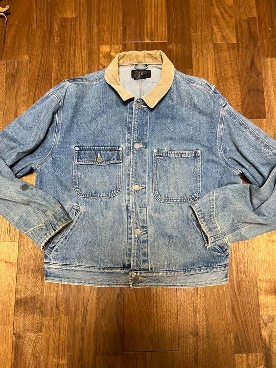 RRL RALPH LAUREN Men's 90s denim jacket LENGTH 63cm WIDTH RRL RALPH LAUREN Men's 90s denim jacket LENGTH 63cm WIDTH