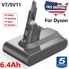 6400mAh FOR DYSON V7 BATTERY ANIMAL Motorhead Fluffy Extra SV11 Absolute Filter