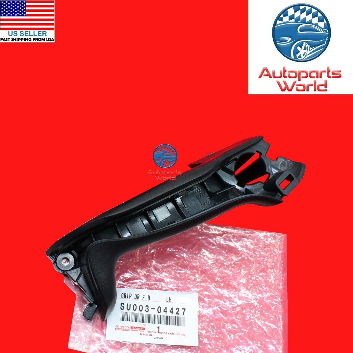 CAR PARTS車の部品屋  2本 GENUINE TOYOTA 13-20 FR-S 86 BRZ DRIVER INTERIOR DOOR PULL HANDLE