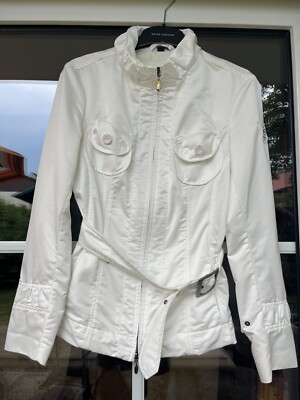 Sommerliche Jacke in Weiß von Geospirit, Gr. 40