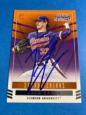 ZACK ERWIN 2015 PANINI CONTENDERS #47 AUTO IP SIGNED CLEMSON TIGERS DULUTH GA RC