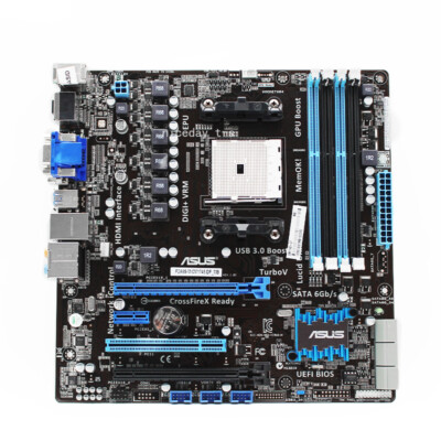 ASUS F2A85-M Motherboard Socket FM2 4*DDR3 Multi-GPU Support USB 3.0 RAM HDMI