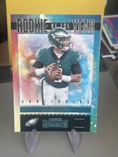 2020 Panini Contenders Jalen Hurts Rookie Of The Year #RY-JHU Eagles  NFL