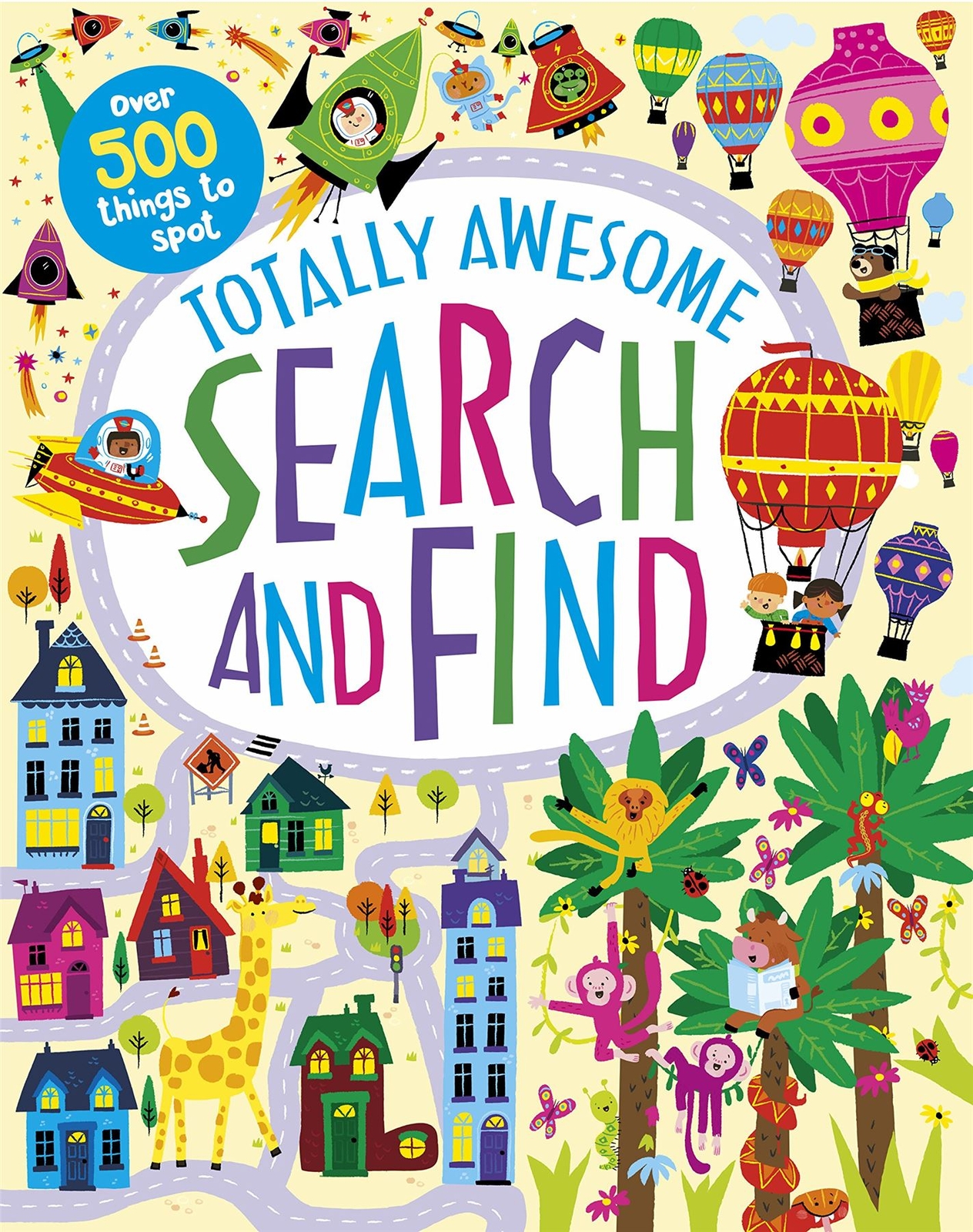 Totally Awesome Search & Find, Parragon Books Ltd, New,