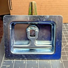 Adjustable Thickness Recessed T-Handle Door Latch Camper, RV, Truck, Toolbox [A9