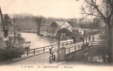 POSTCARD - MONTATAIRE - OISE - 60 - DAMS