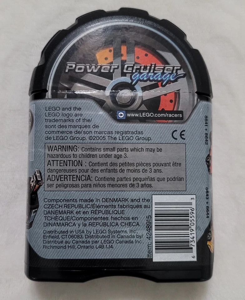 LEGO Racers (Tiny Turbos): Power Cruiser (8643) (2005) (sin abrir con caja y manual) Foto 2 de 4