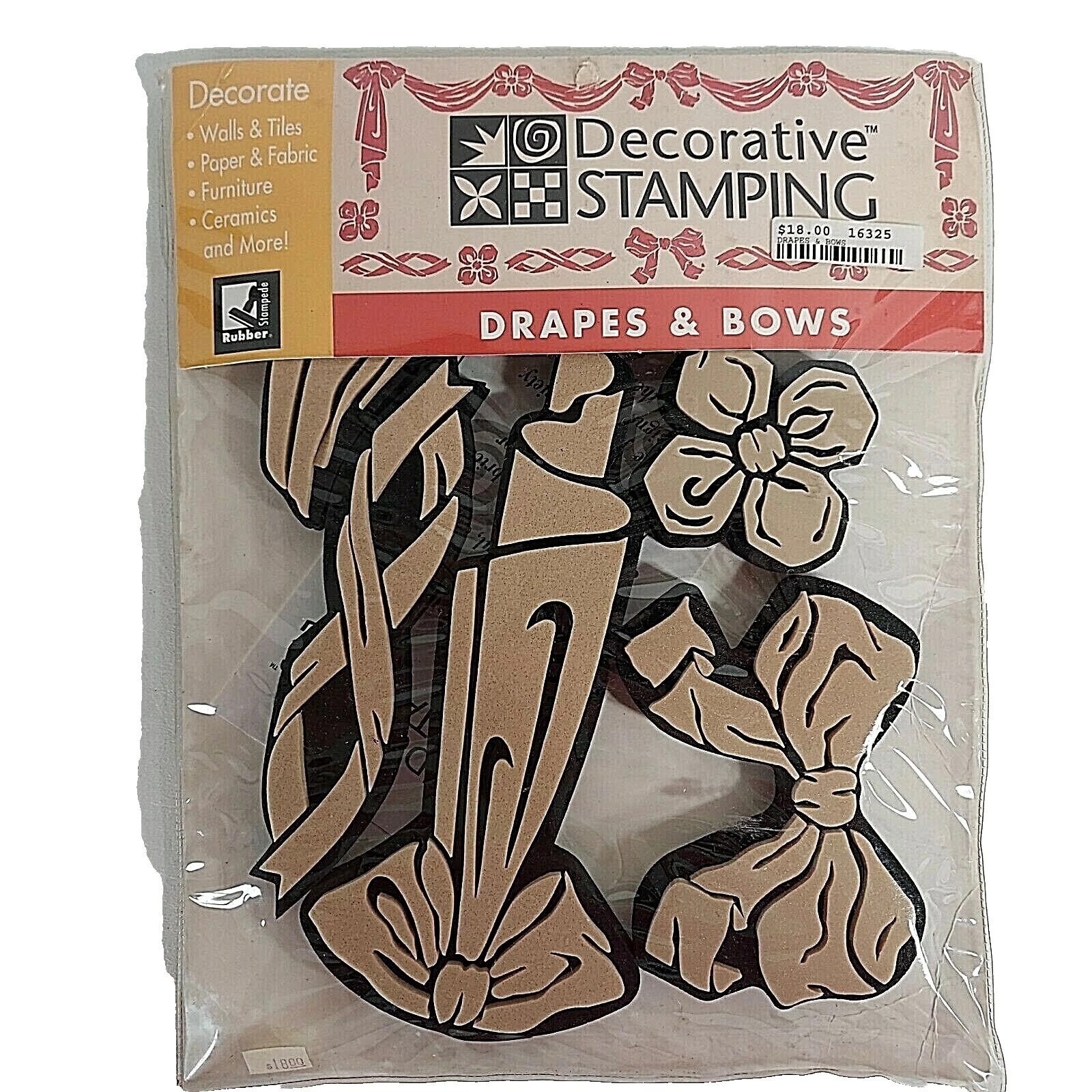 Estampillas de arte Rubber Stampede Espuma