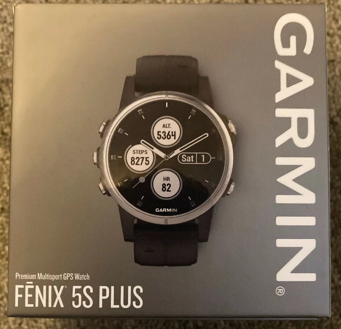 Garmin Fenix 5s Plus Multisport GPS Smartwatch 42mm Black Garmin Fenix 5s Plus Multisport GPS Smartwatch 42mm Black