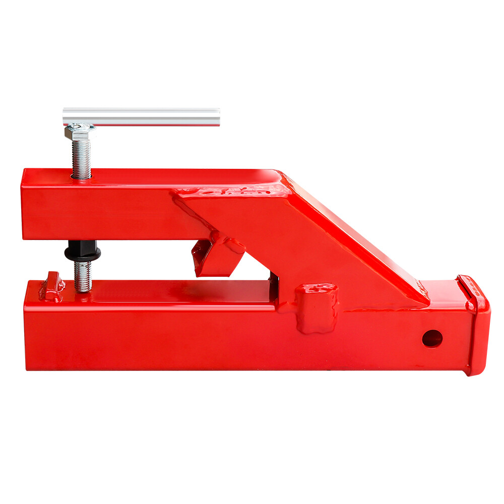 Bobcat Bucket Hitch PULLAFUN 2" Clamp-On Tractor Hitch Receiver - Heavy Duty Bucket Mount For John Deere & Bobcat Loader Bucket Hitch