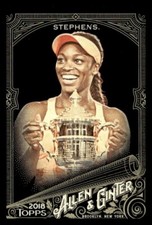 Sloane Stephens 2018 Topps Allen & Ginter X Baseball 153