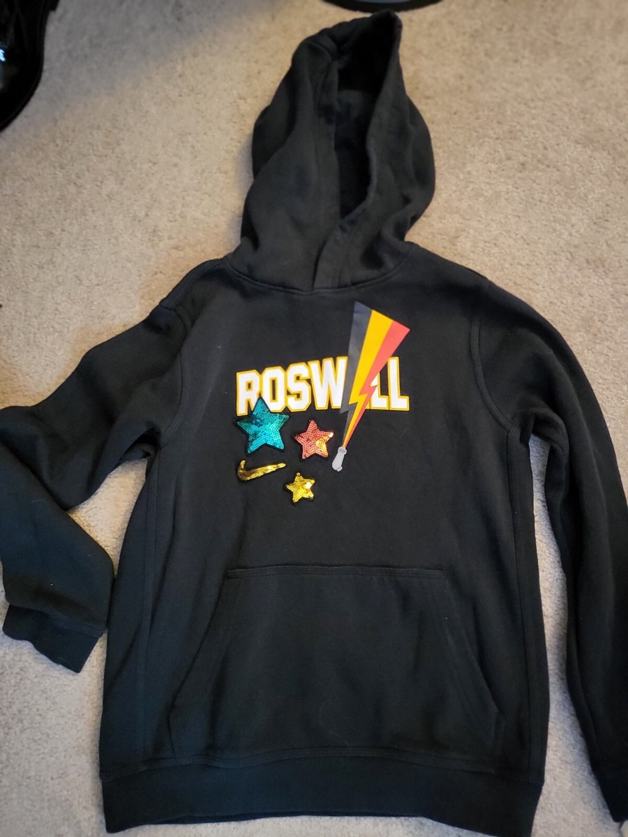 Nike Roswell Hoodie Black Sweatshirt Youth Large UK