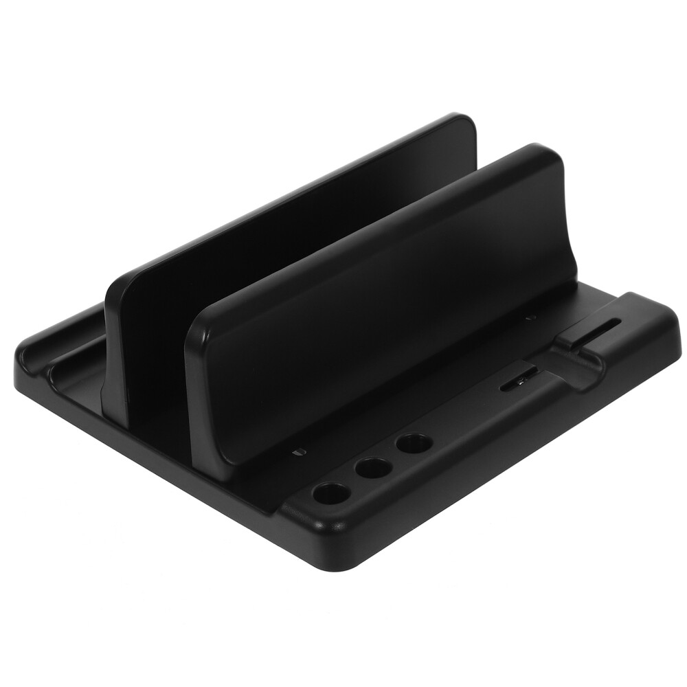 Vertical Laptop Stand for Desk - Adjustable Computer Holder Desktop Accessory  -image