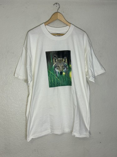Vintage Nature Preservation Wolf Tee Size XL