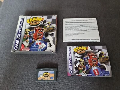 Jeu GBA / Game Boy Advance Crash Nitro Kart en Boite Complet Gameboy EUR/FRA TBE - Photo 1/4