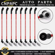 CNPAPC SPARK PLUG WIRES FOR CHEVY SILVERADO 1500-2500 99-09 VORTEC 4.8 5.3 6.0L