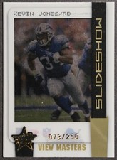 2005 Leaf Rookies & Stars Slideshow View Masters #SS-7 Kevin Jones SP /250 Lions