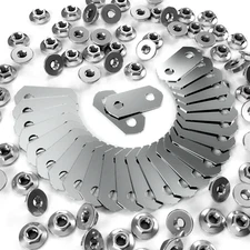 Nickel-Plated, Copper BUS BARS & SS NUTS for Prius (2004-2015) & Lexus CT200h 