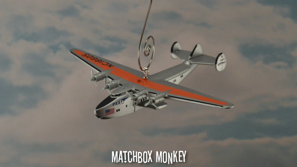 Boeing 314 Clipper Seaplane Boat Plane Custom Christmas Ornament Airplane Yankee - Image 3 of 4