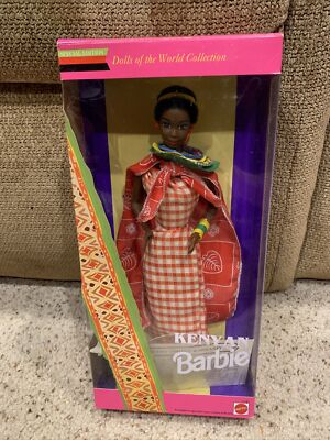 Kenyan Barbie Dolls Of The World Collection 11181 Special Edition