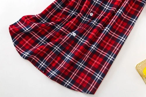US Women's Flannel Cotton Long Sleeve Nightgown Nightwear Sleepwear/Sleep Dress - Bild 51 von 60