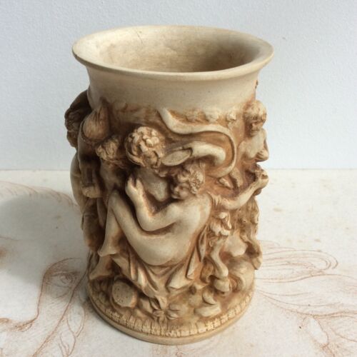 Vase DINI E CELLAI SIGNA Italy Decor à l'Antique Terre Cuite N° 474 - Photo 1/6