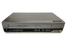 Magnavox MWR20V6 VCR DVD Combo Recorder PARTS or REPAIR ONLY  VHS Side Bad