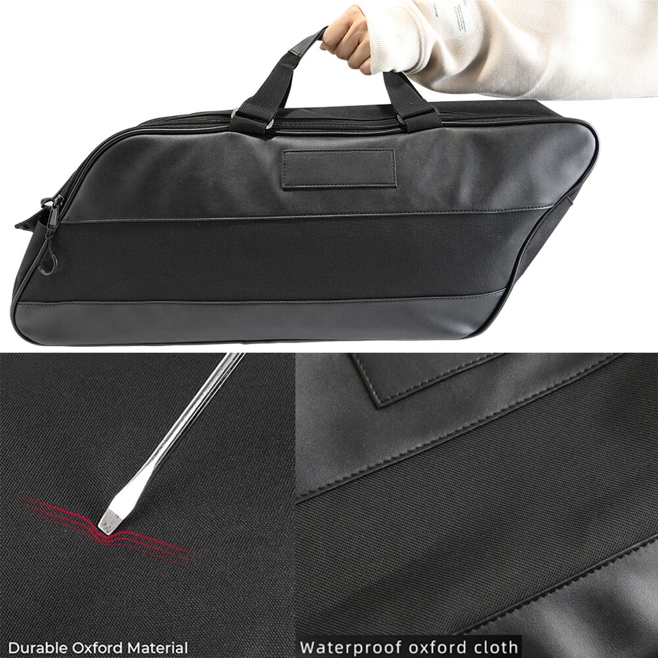 Motorcycle Saddlebag Liners Travel Tour Pak Bag For Honda Valkyrie 1500 GL1500C - Image 3 of 4
