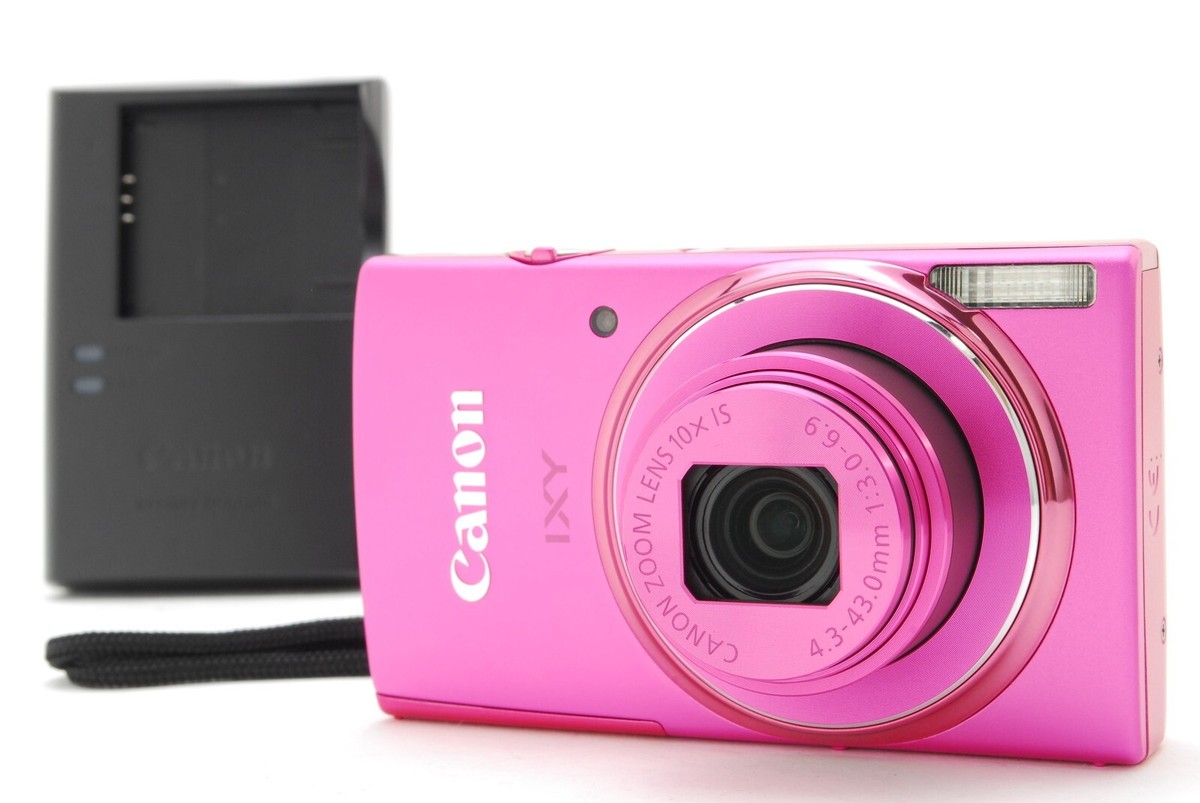 MINT] Canon IXY 140 Pink Compact Digital Camera 20.0MP 10x