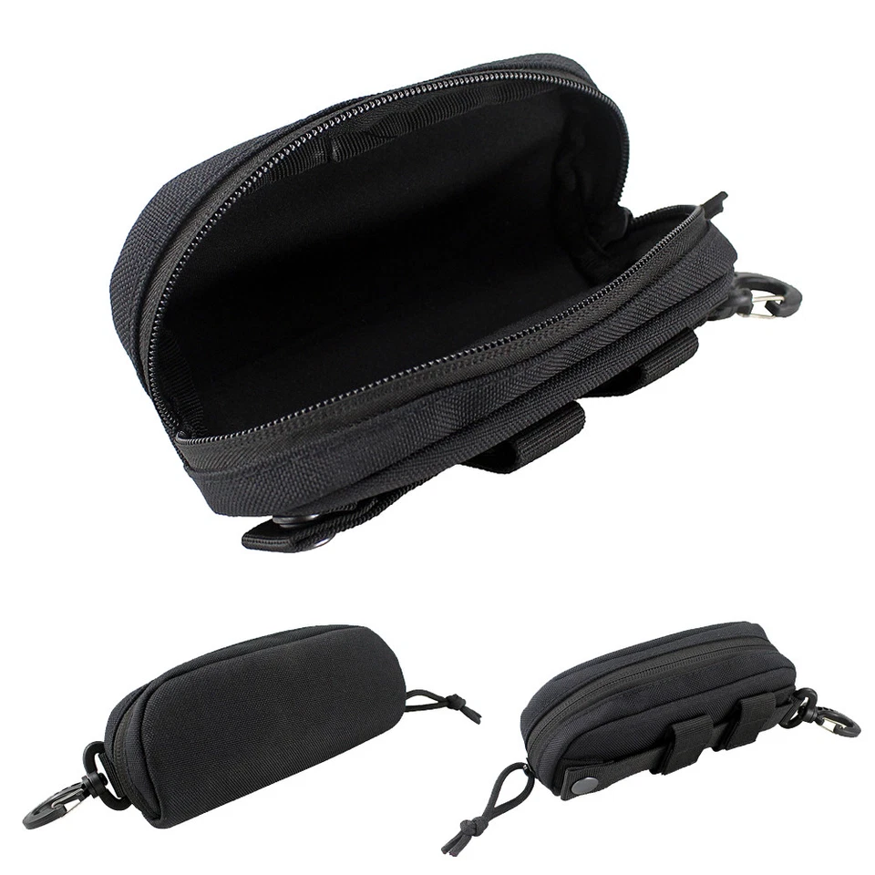 Molle Estuche Gafas Gafas de sol Bolsa Gafas Caja protectora a prueba de golpes Foto 2 de 4