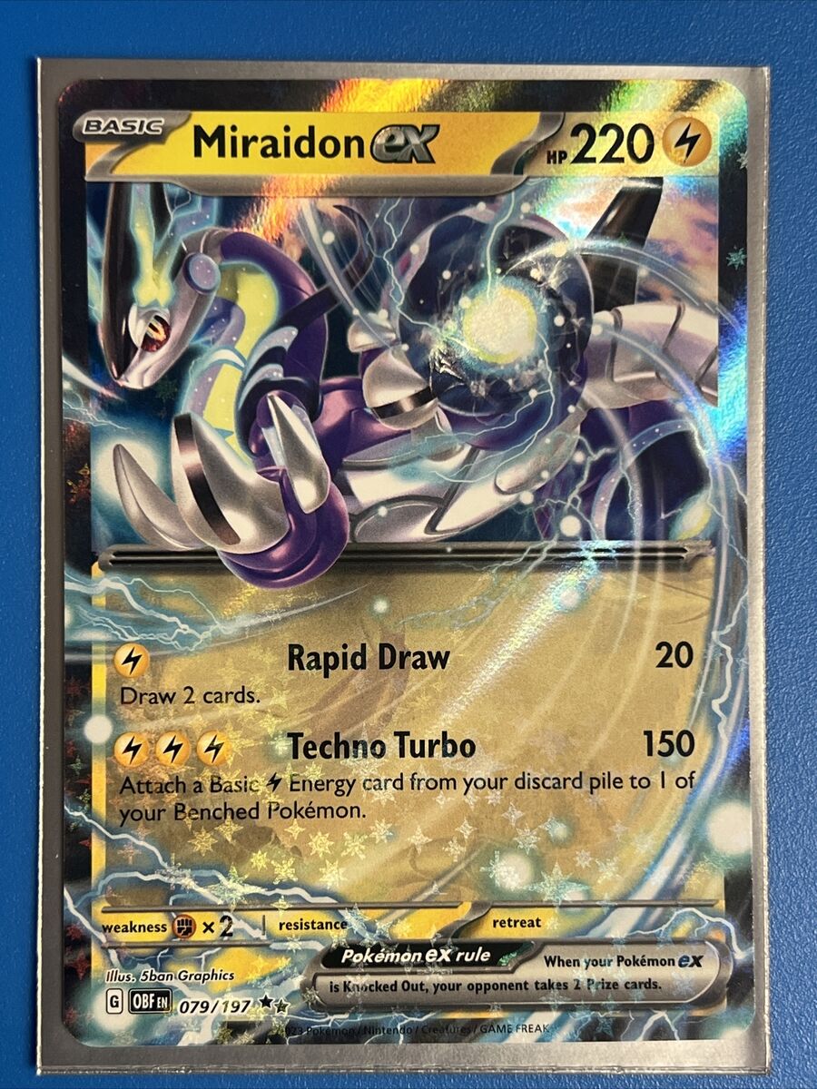 Pokémon TCG Introduces Koraidon and Miraidon Cards from the Obsidian Flames  Set and They Are Awesome - Ruetir